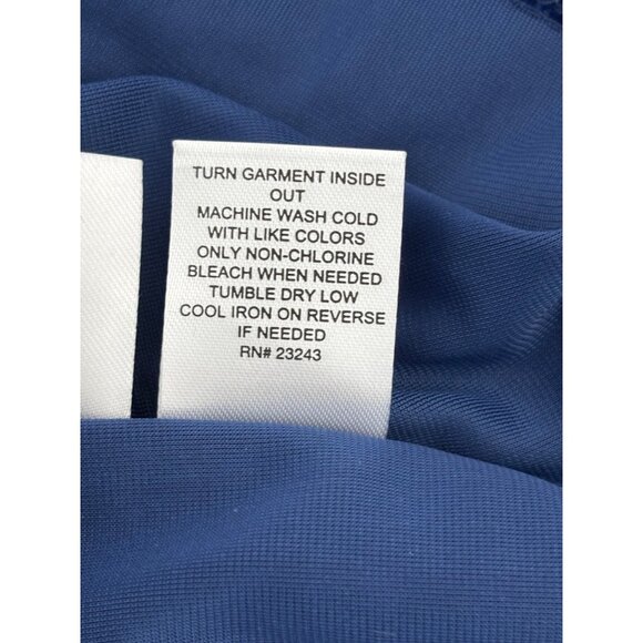 New York & Company Top XXL NWT Velvet Wrap Bishop Sleeve Tie Waist Quiet Luxury - Picture 7 of 11